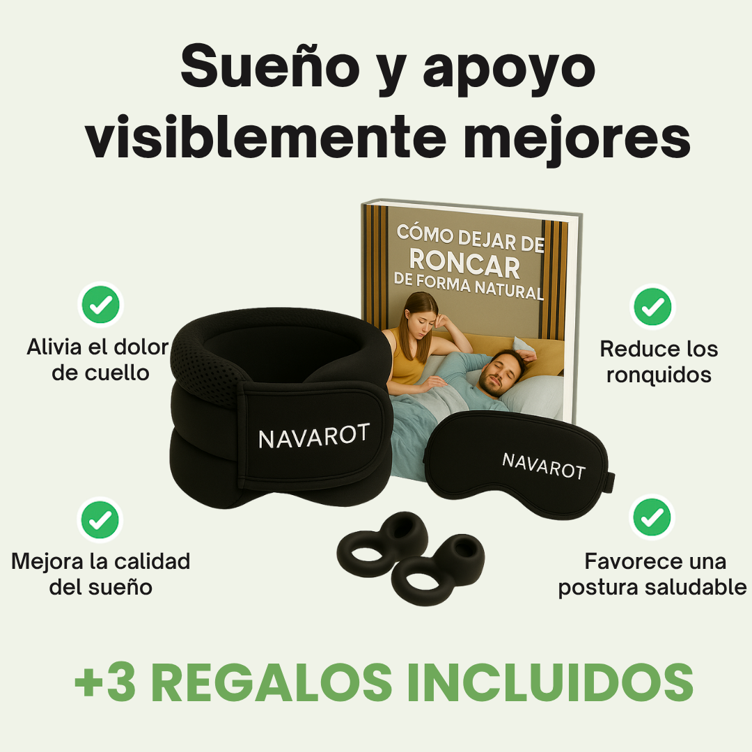 Navarot Soporte Cervical Anti-Ronquidos™