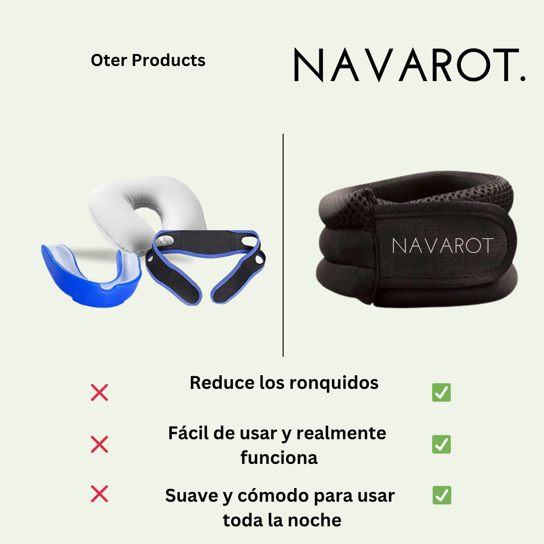 Navarot Soporte Cervical Anti-Ronquidos™