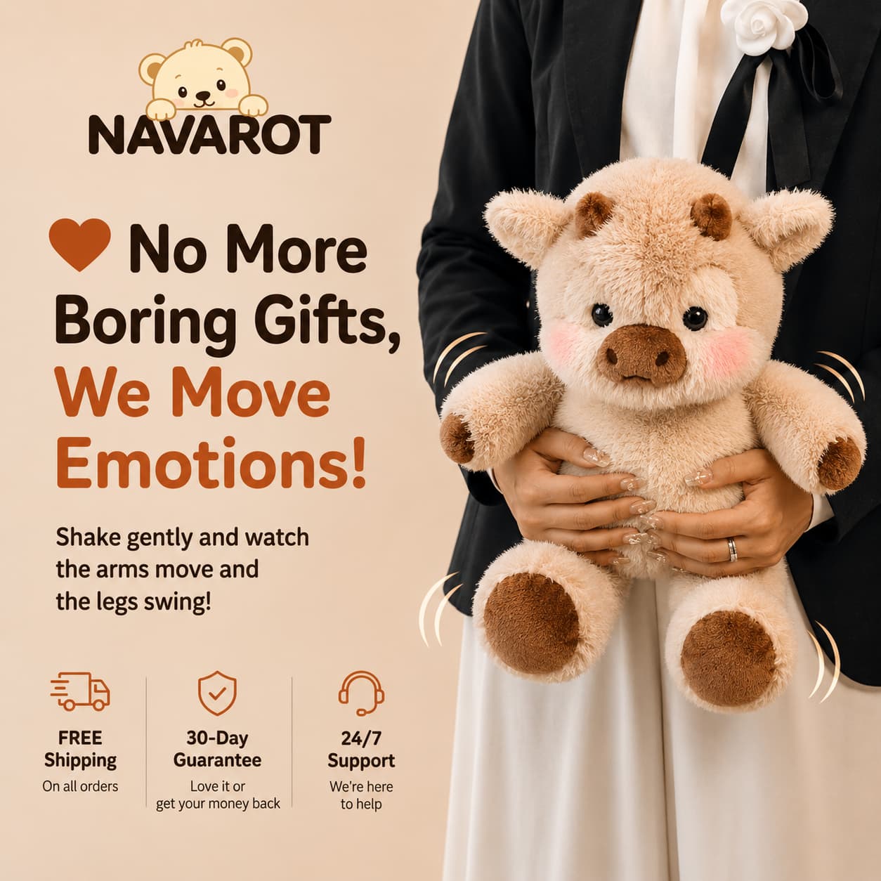 Navarot® Running Plushie Navarot