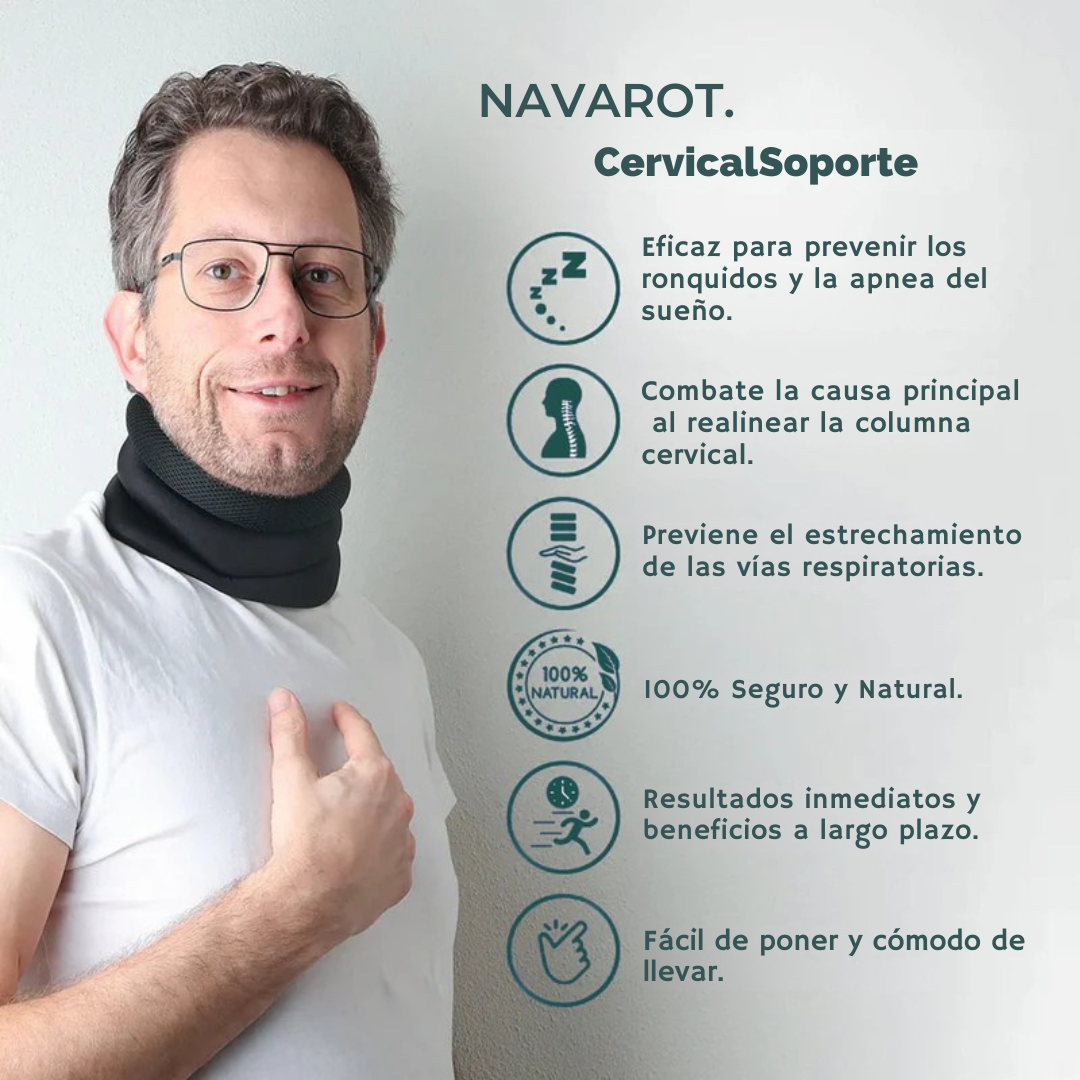Navarot Soporte Cervical Anti-Ronquidos™