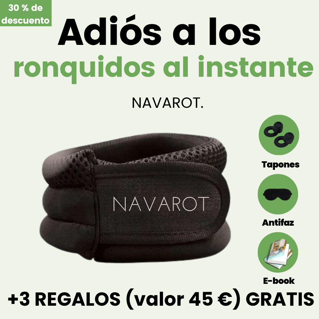 Navarot Soporte Cervical Anti-Ronquidos™