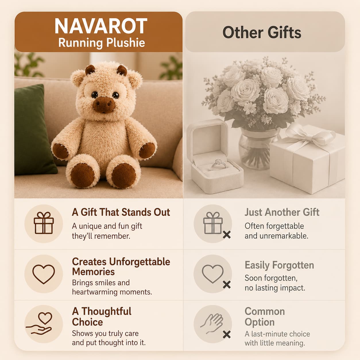 Navarot® Running Plushie Navarot